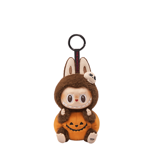 Pop Mart Labubu Halloween Series Sitting Pumpkin Pendant