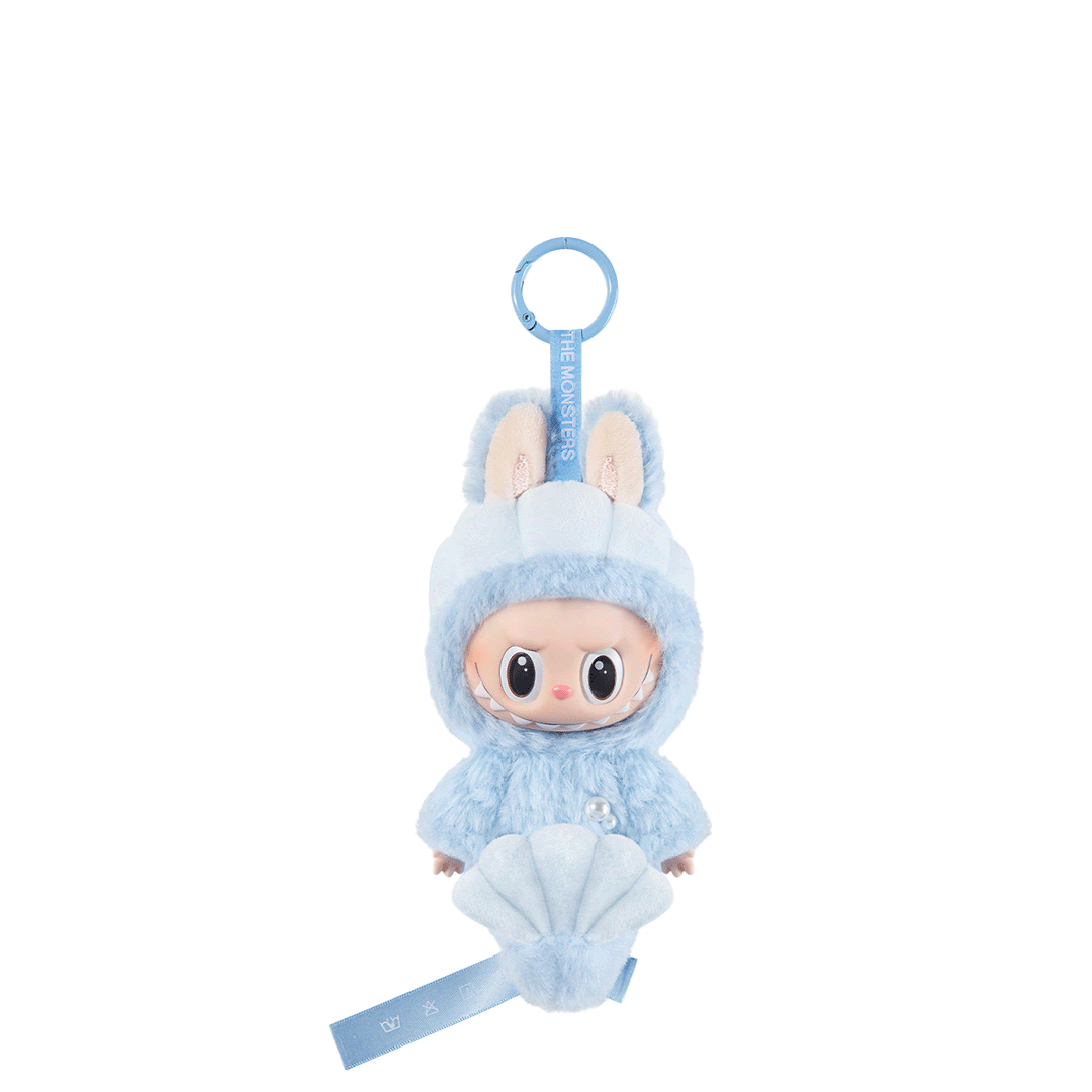 Pop Mart Labubu Hide And Seek Singapore Exclusive Series Vinyl Plush Doll Pendant